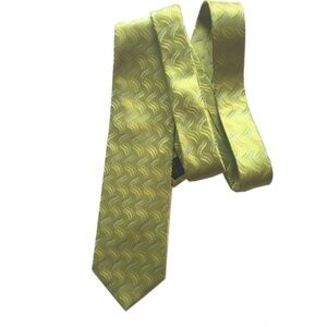 Ermeregildo Italy 100% Silk Embossed Hand made Necktie Tie